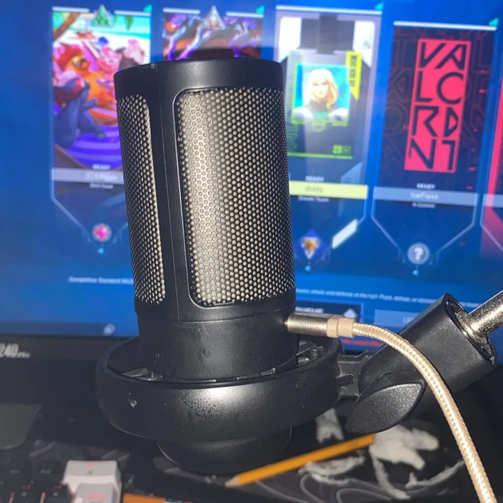 this is a microphone that can be used for gaming work and other things